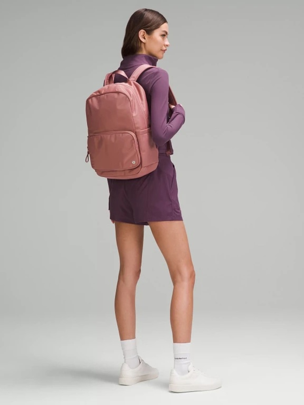 NWT lululemon Everywhere Backpack 22L | Red Clay/Rose Gold | Metal Hardware